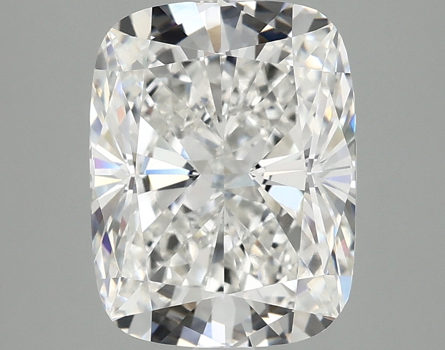 3.02 carat Cushion lab grown diamond, F color, VS1 clarity