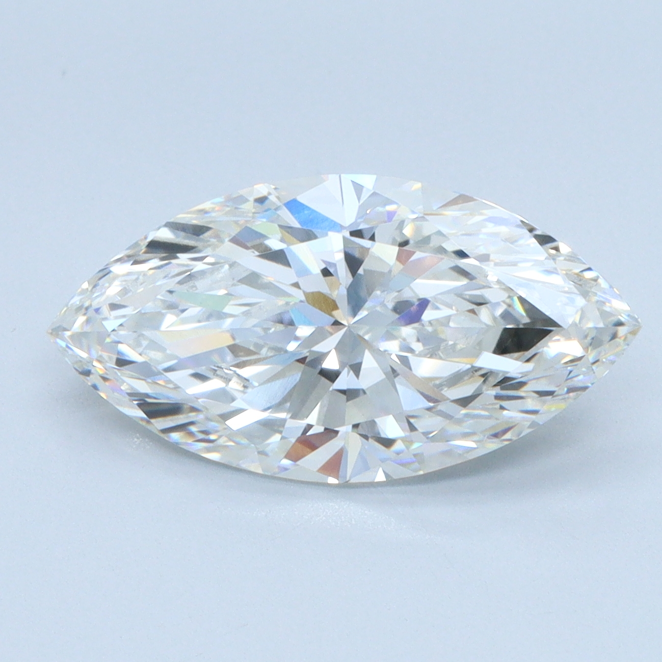 4.02 carat Marquise lab grown diamond, G color, VVS2 clarity