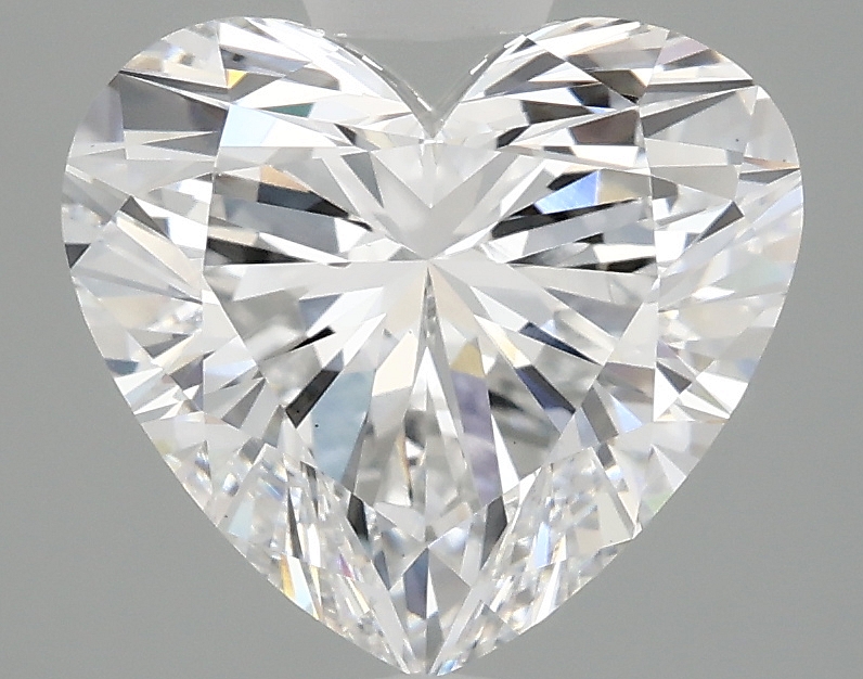 3.2 carat Heart lab grown diamond, D color, VS1 clarity