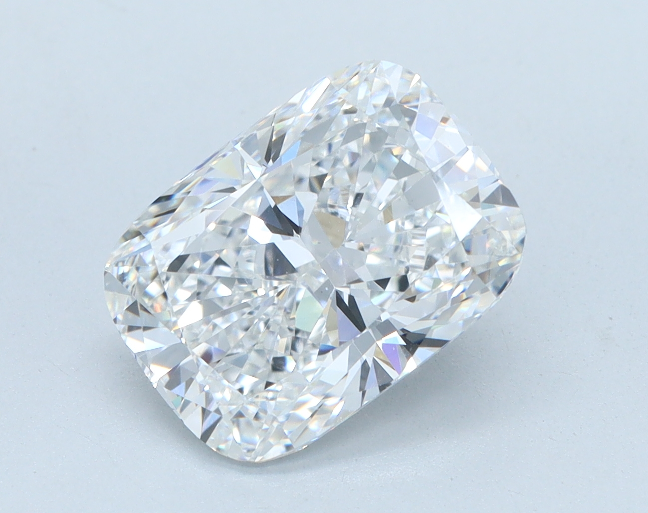 2.56 carat Cushion lab grown diamond, E color, VS1 clarity