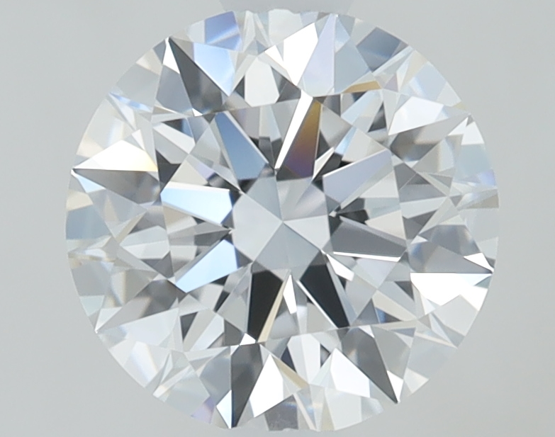 1.01 carat Round lab grown diamond, D color, VVS1 clarity, Ideal cut