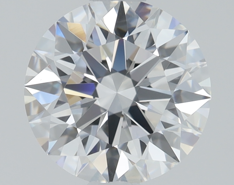 1.31 carat Round lab grown diamond, D color, VVS2 clarity, Ideal cut