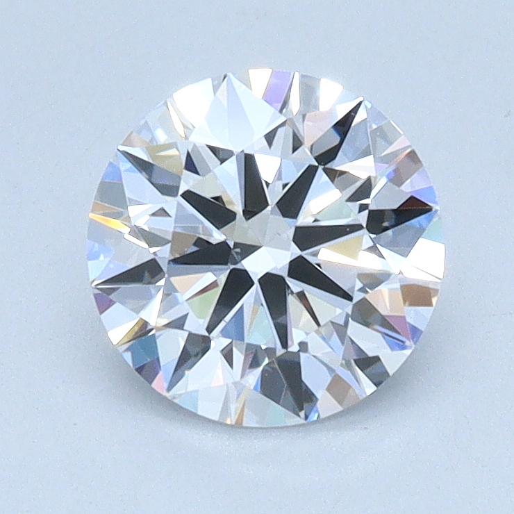 0.91 carat Round lab grown diamond, D color, VS1 clarity, Ideal cut