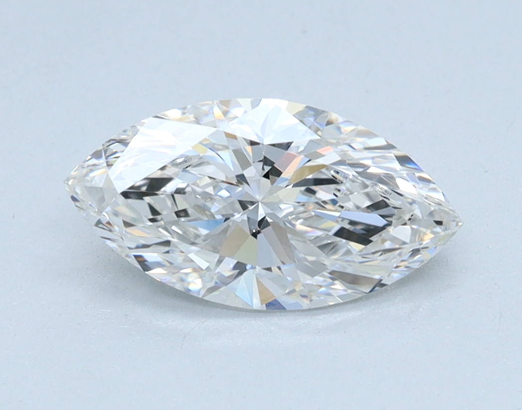 1.09 carat Marquise lab grown diamond, F color, VVS2 clarity