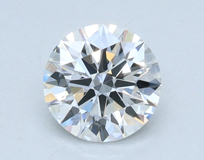 0.45 carat Round lab grown diamond, G color, VVS2 clarity, Ideal cut