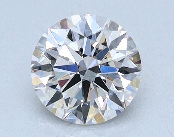 0.41 carat Round lab grown diamond, G color, VVS2 clarity, Ideal cut