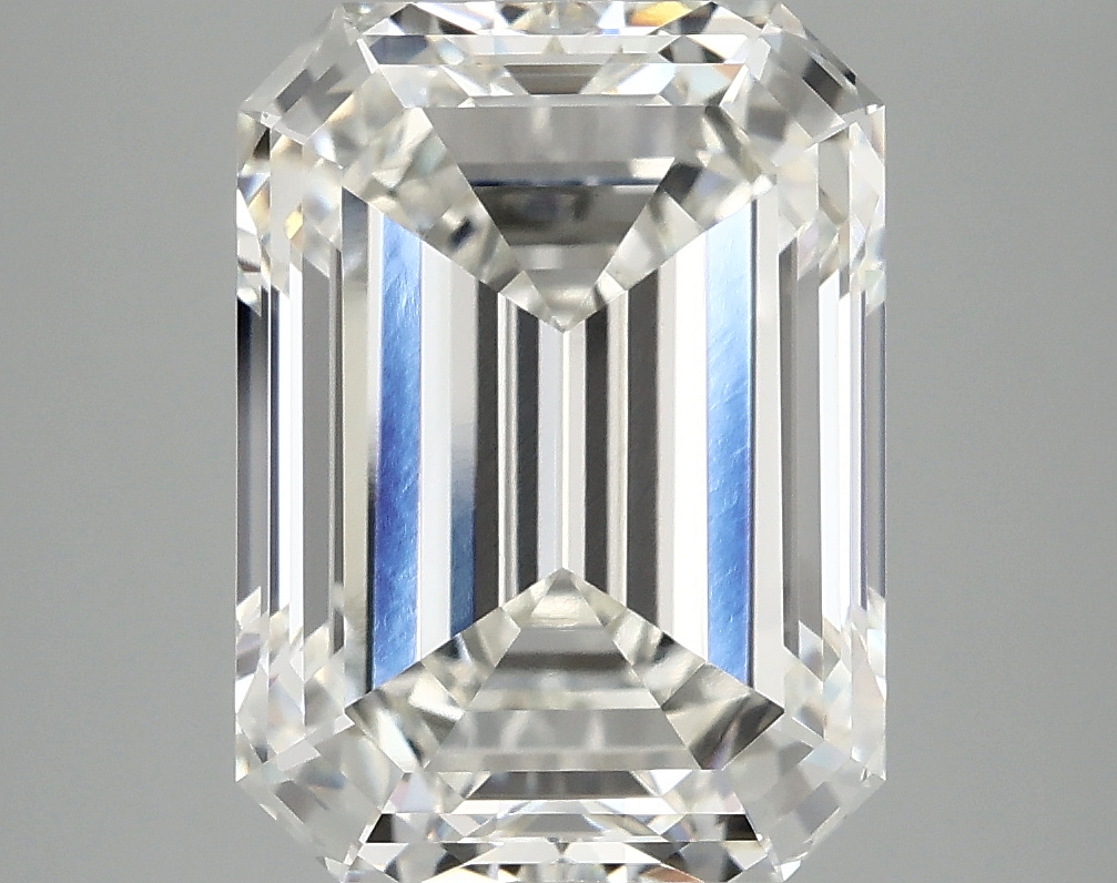 5.08 carat Emerald lab grown diamond, G color, VVS2 clarity