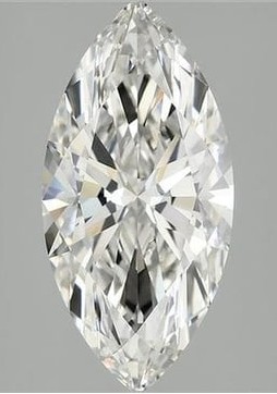 4.06 carat Marquise lab grown diamond, G color, VS1 clarity
