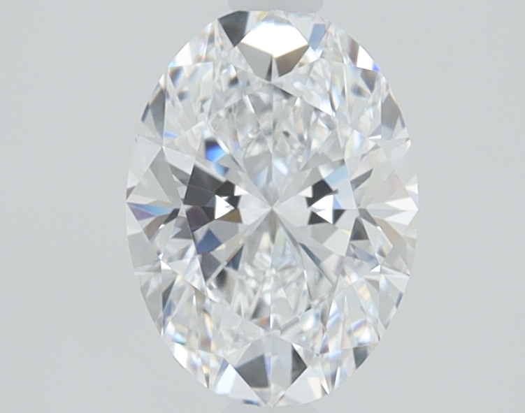 1.0 carat Oval lab grown diamond, D color, VS1 clarity