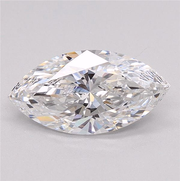 1.0 carat Marquise lab grown diamond, E color, VVS2 clarity