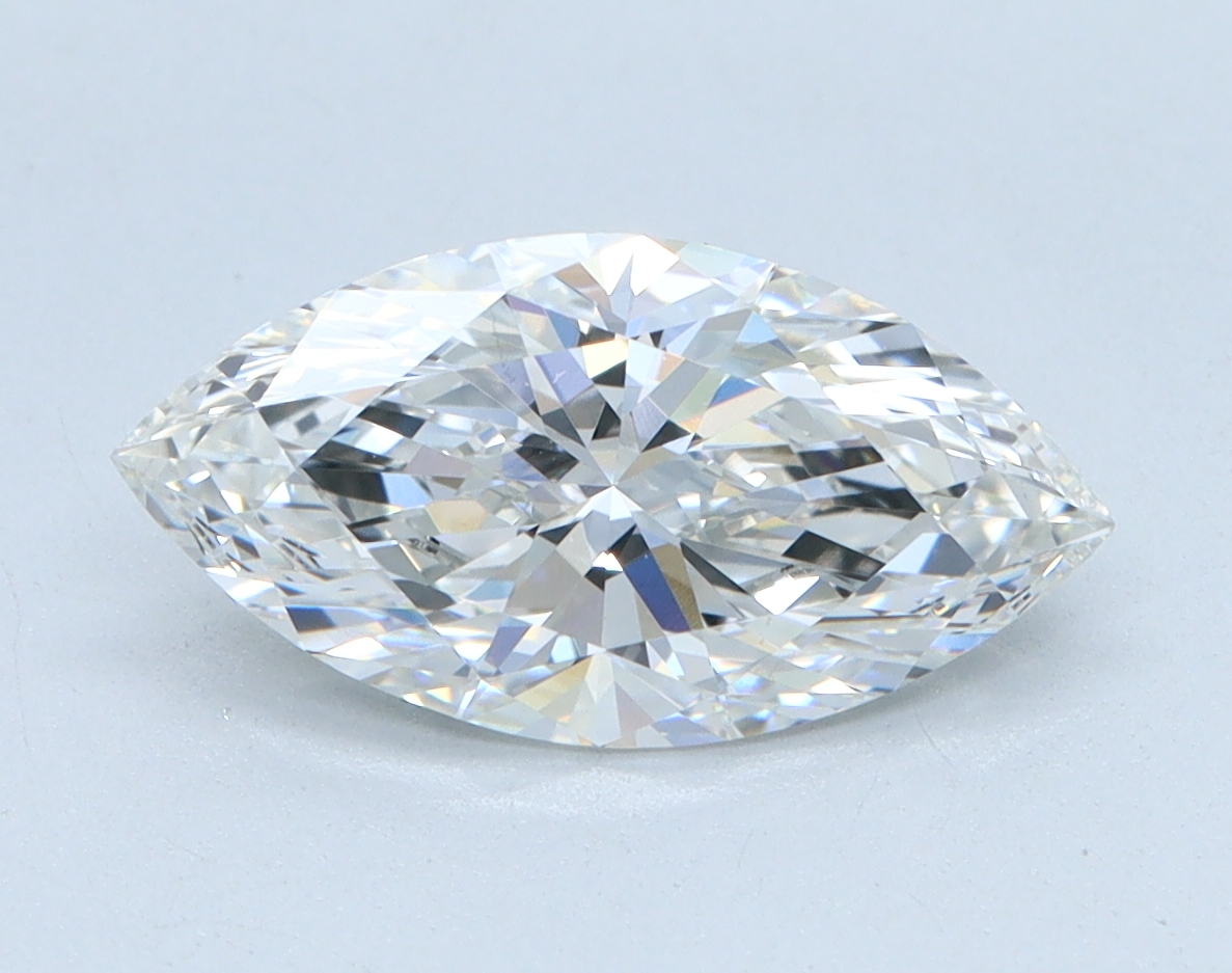 1.51 carat Marquise lab grown diamond, F color, VS1 clarity