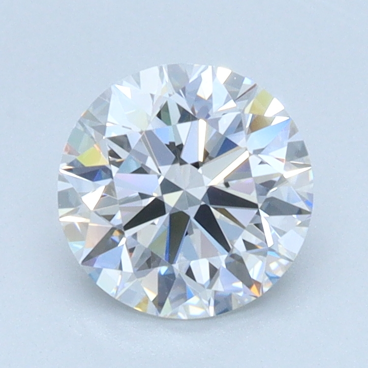 0.92 carat Round lab grown diamond, E color, VVS1 clarity, Ideal cut