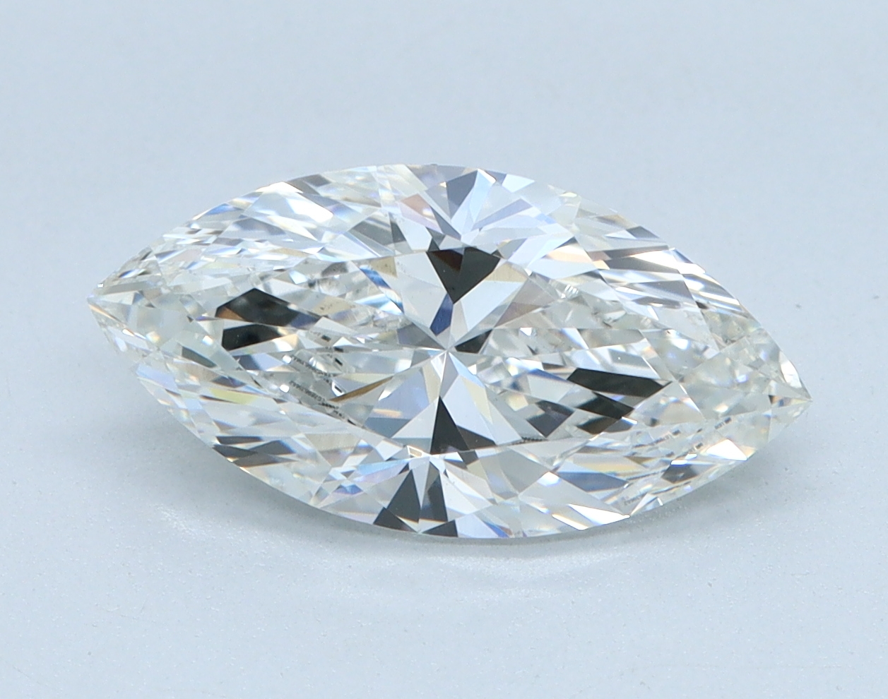 1.96 carat Marquise lab grown diamond, G color, VS1 clarity