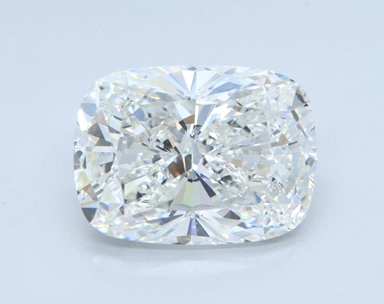 3.01 carat Cushion lab grown diamond, F color, VVS2 clarity