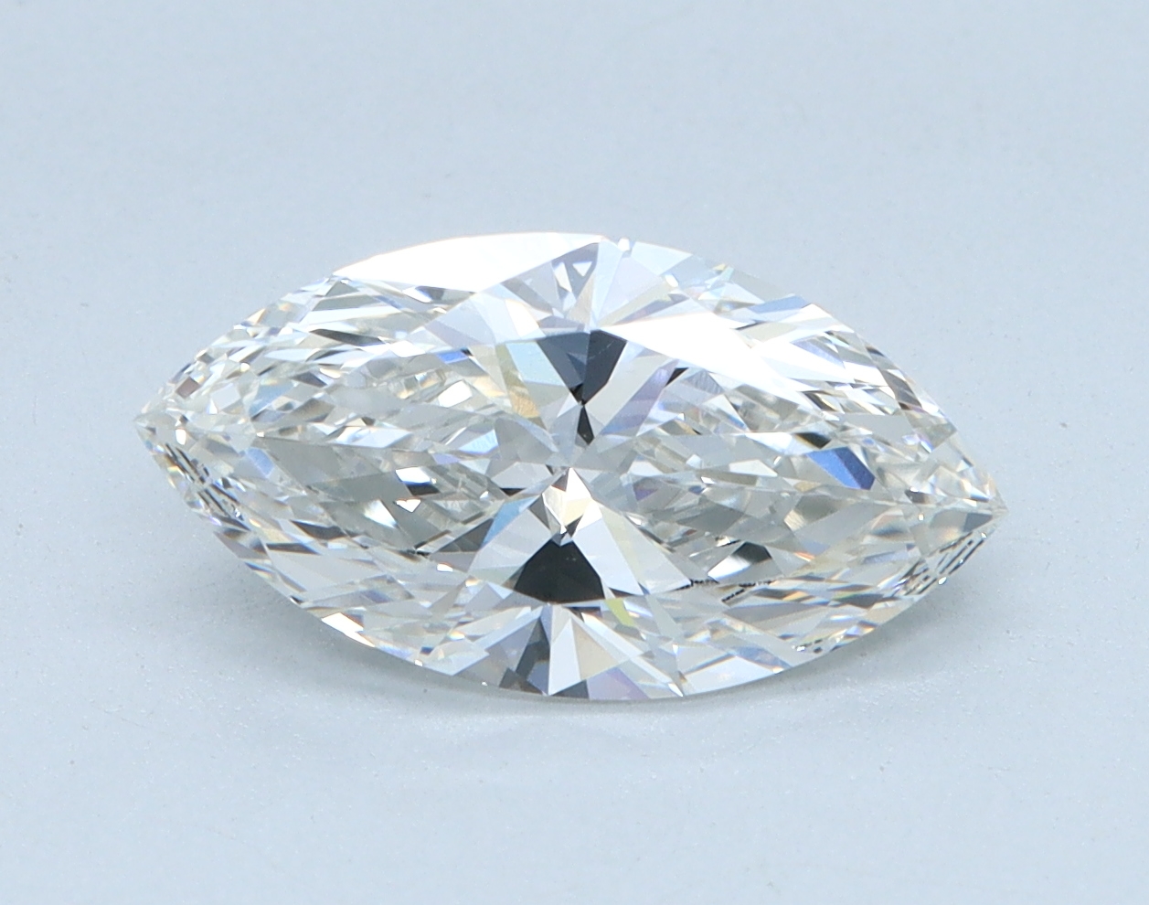 1.56 carat Marquise lab grown diamond, G color, VS1 clarity