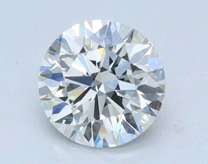 0.56 carat Round lab grown diamond, G color, VVS2 clarity, Ideal cut