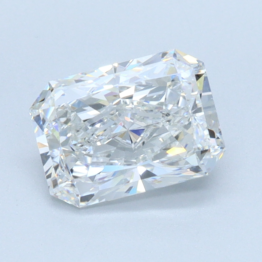 1.52 carat Radiant lab grown diamond, E color, VS1 clarity