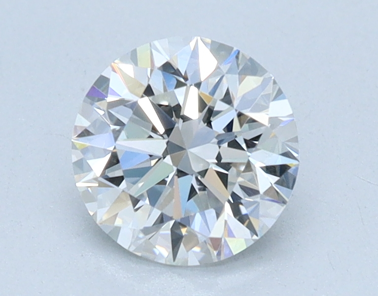 0.73 carat Round lab grown diamond, E color, VS2 clarity, Ideal cut