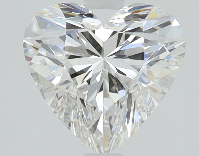 1.5 carat Heart lab grown diamond, F color, VS1 clarity