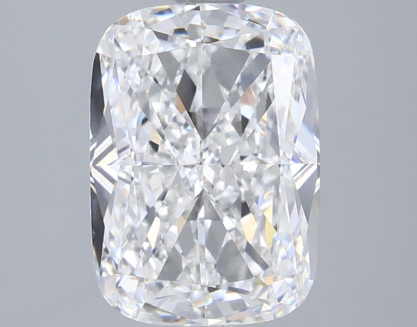 3.01 carat Cushion lab grown diamond, E color, VS1 clarity