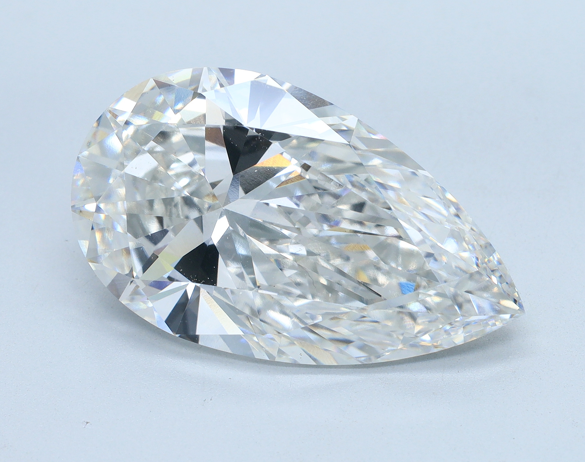 10.03 carat Pear lab grown diamond, F color, VS1 clarity