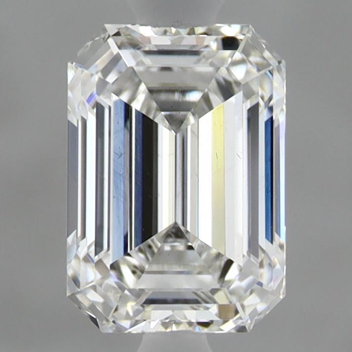 1.52 carat Emerald lab grown diamond, E color, VS2 clarity