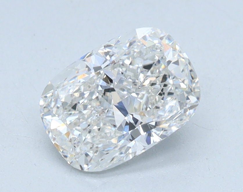 0.84 carat Cushion lab grown diamond, F color, VS1 clarity