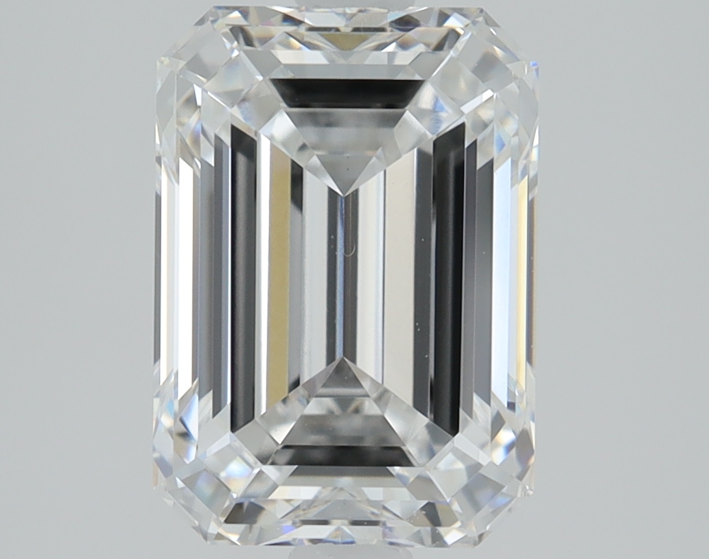 1.91 carat Emerald lab grown diamond, E color, VS1 clarity