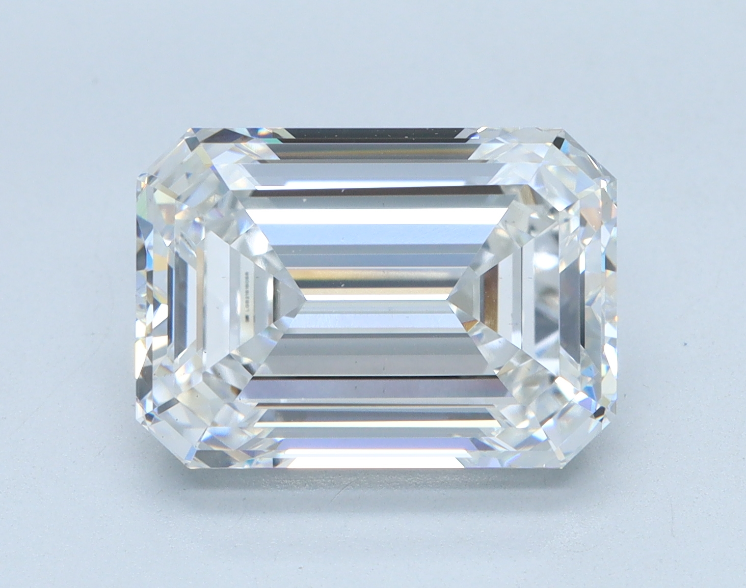 5.08 carat Emerald lab grown diamond, E color, VS1 clarity