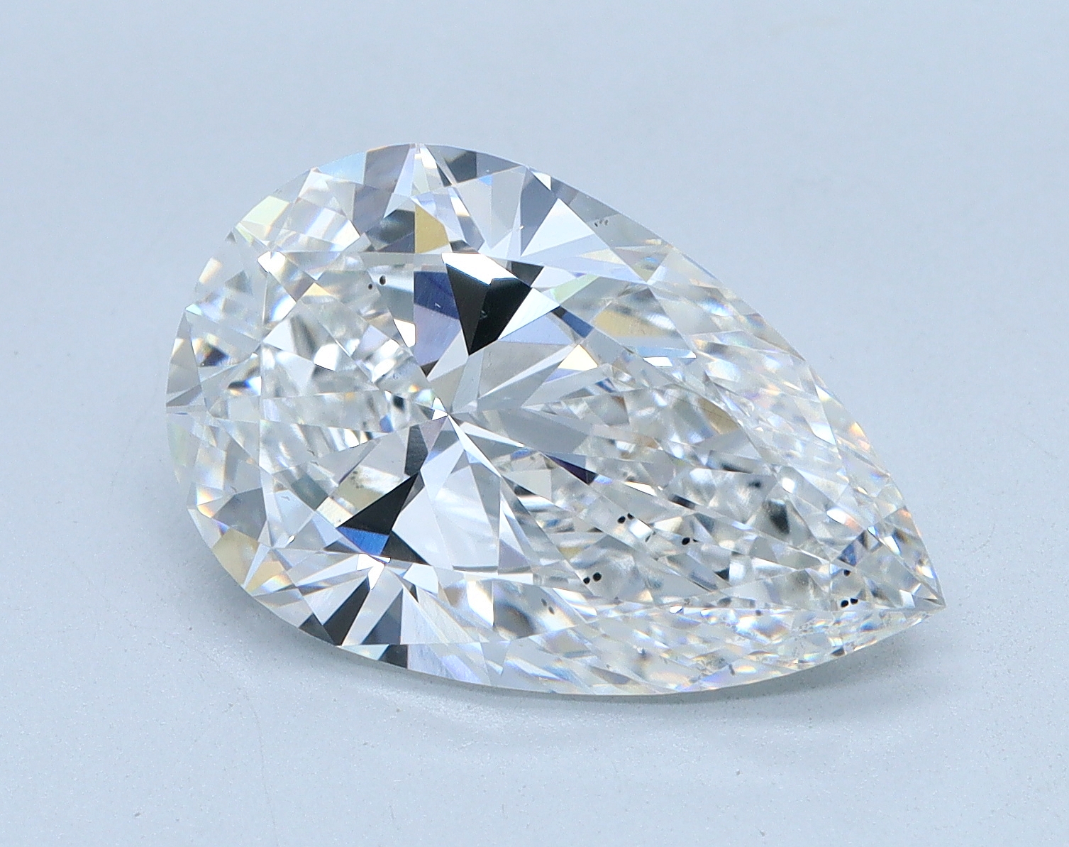 4.04 carat Pear lab grown diamond, E color, VS2 clarity