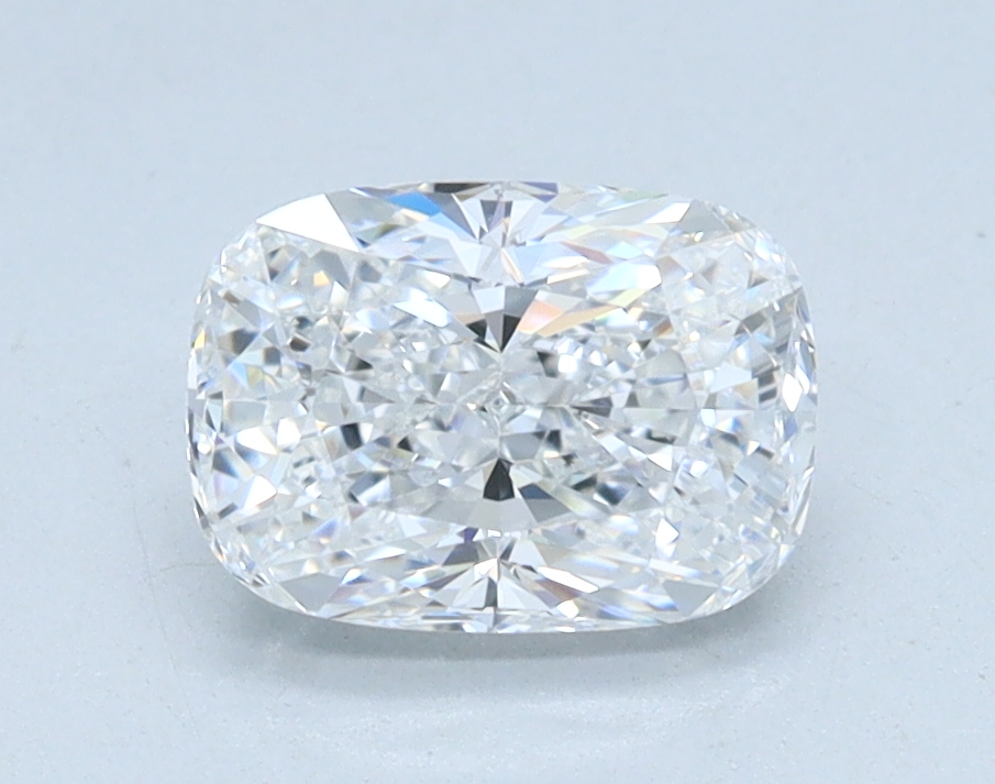 1.1 carat Cushion lab grown diamond, D color, VVS1 clarity