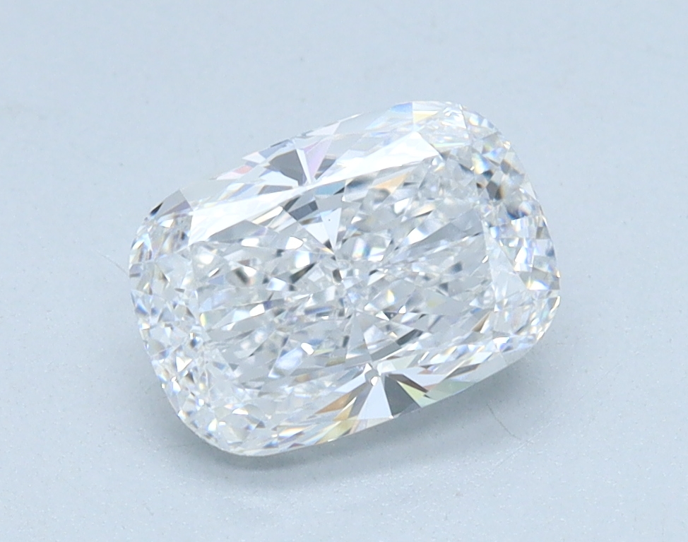 1.16 carat Cushion lab grown diamond, D color, VS1 clarity