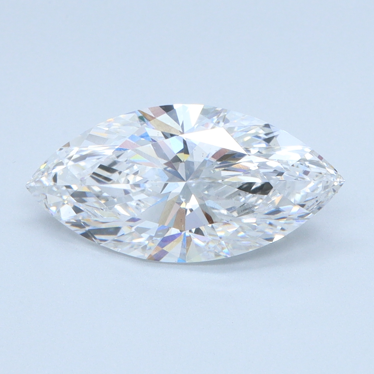 0.38 carat Marquise lab grown diamond, D color, VS1 clarity
