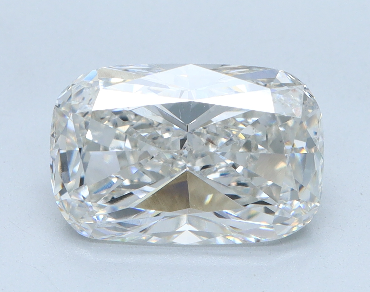 3.12 carat Cushion lab grown diamond, F color, VS1 clarity