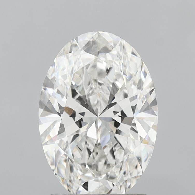 2.25 carat Oval lab grown diamond, G color, VVS2 clarity
