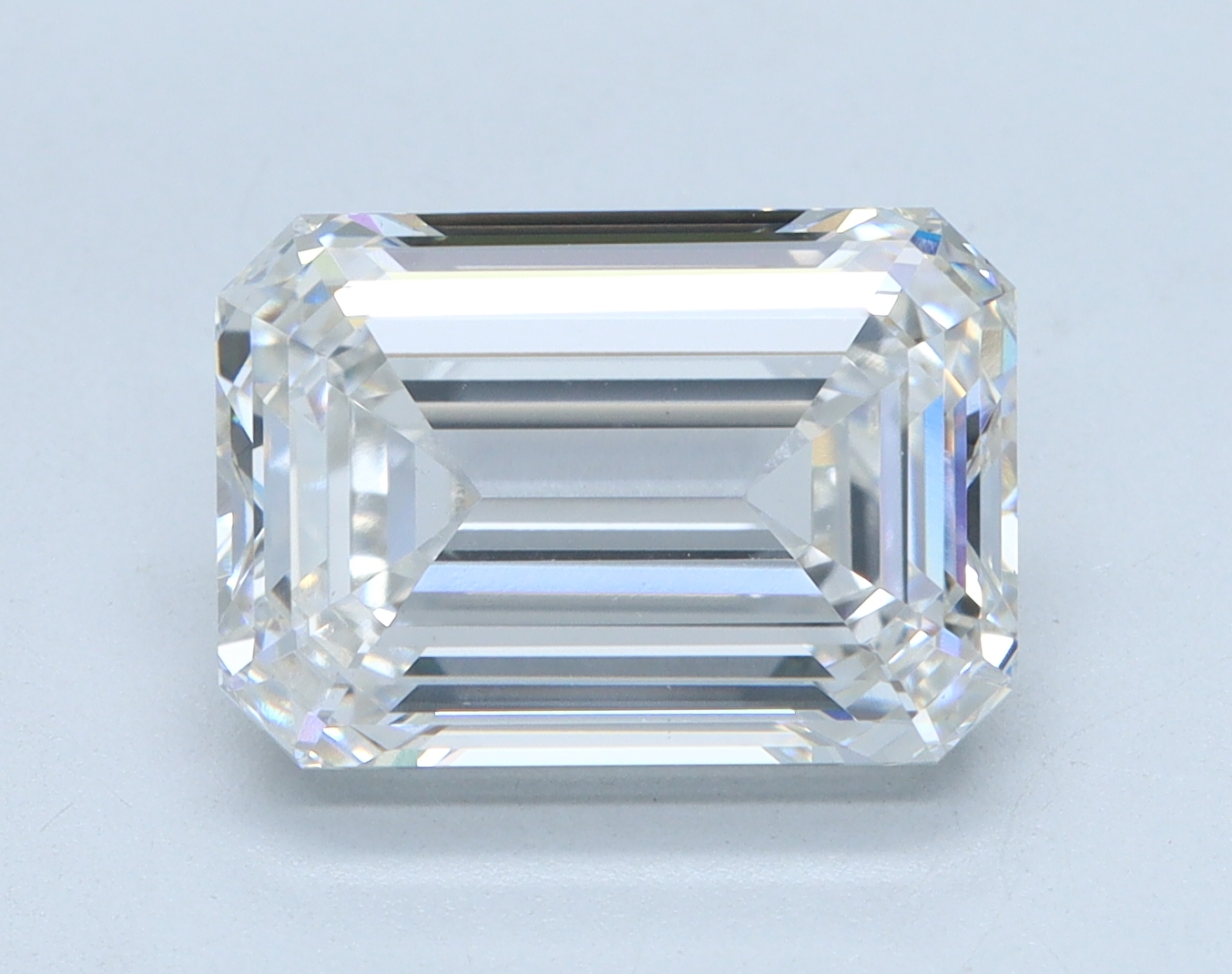 4.03 carat Emerald lab grown diamond, G color, VS1 clarity