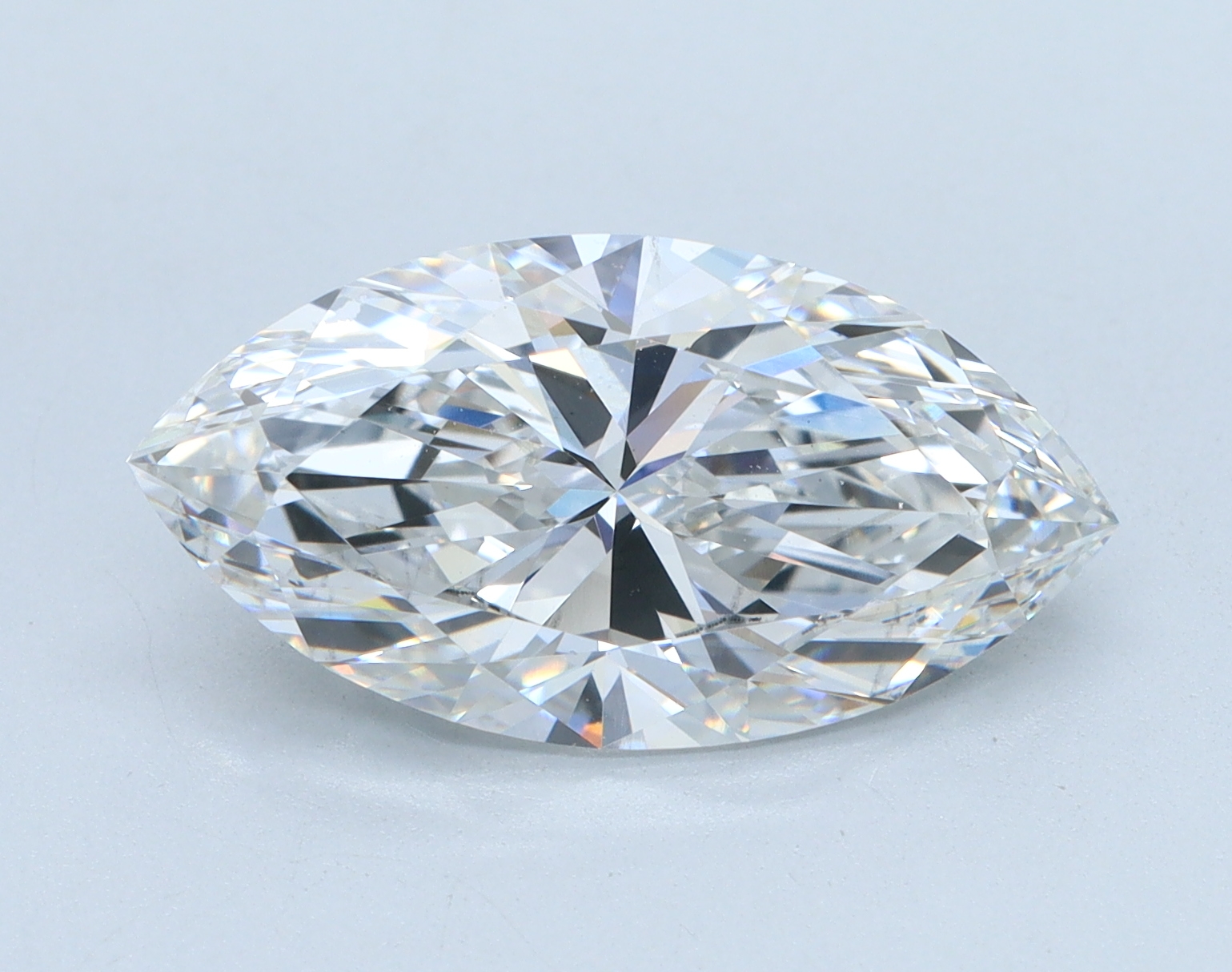 3.58 carat Marquise lab grown diamond, F color, VS1 clarity
