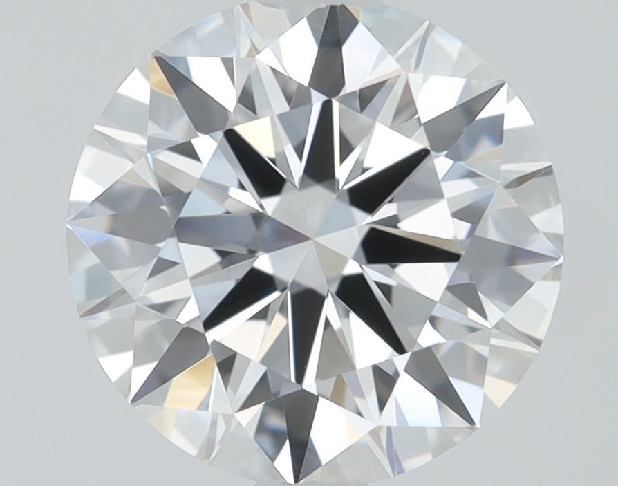 1.58 carat Round lab grown diamond, D color, VVS2 clarity, Ideal cut