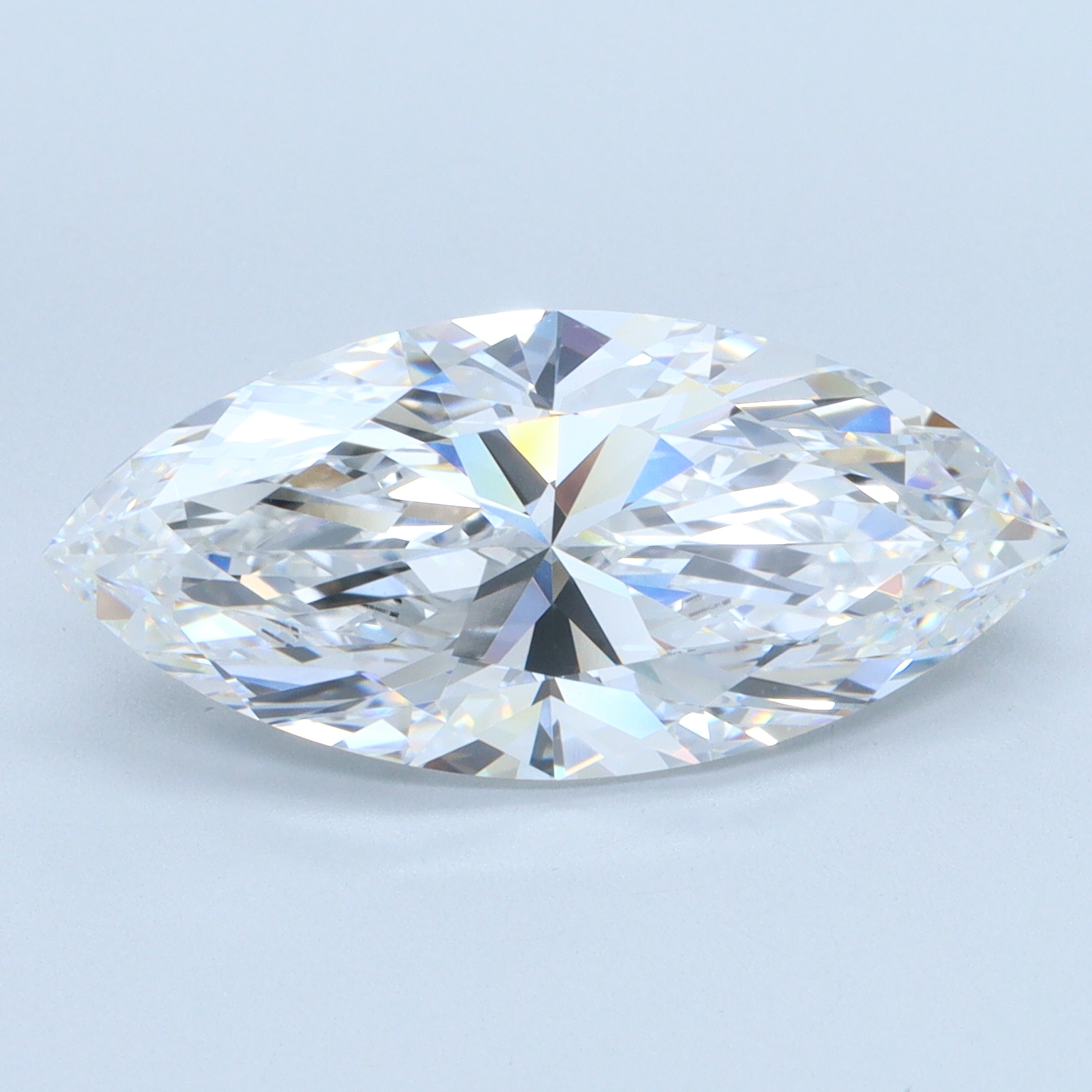 4.01 carat Marquise lab grown diamond, F color, VVS2 clarity