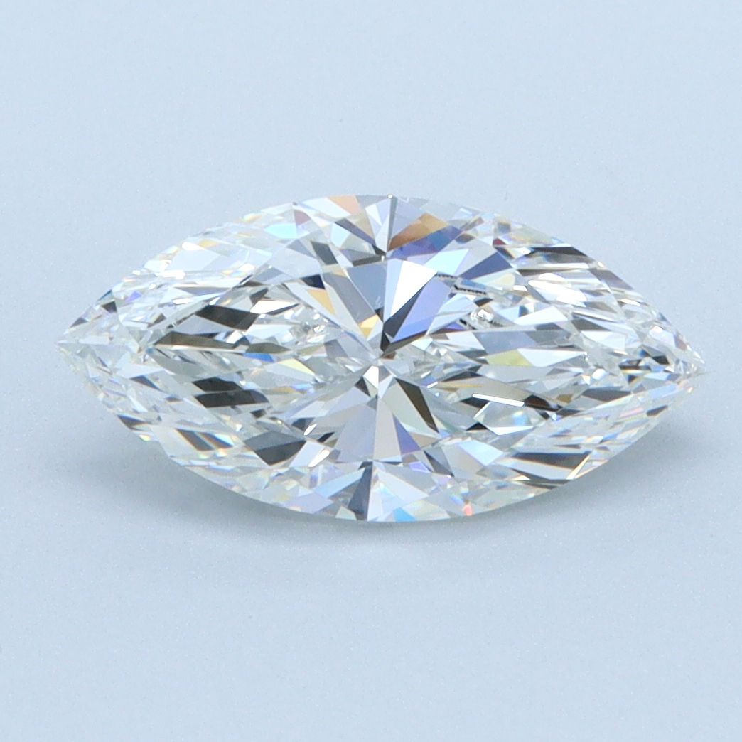 0.95 carat Marquise lab grown diamond, F color, VS1 clarity
