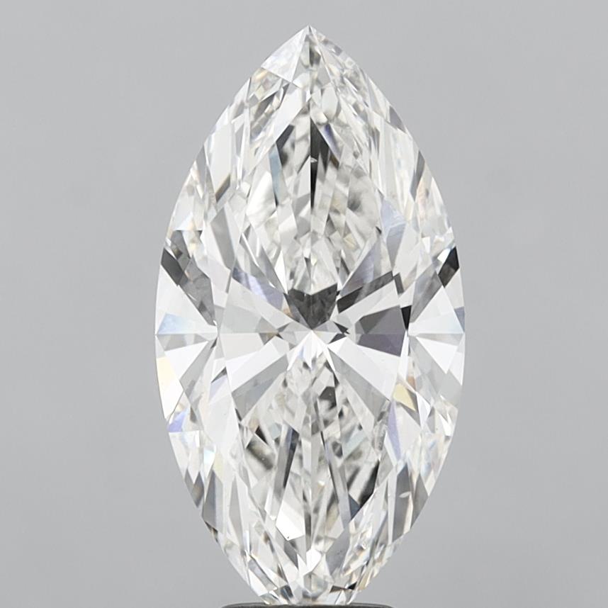 5.01 carat Marquise lab grown diamond, G color, VS1 clarity