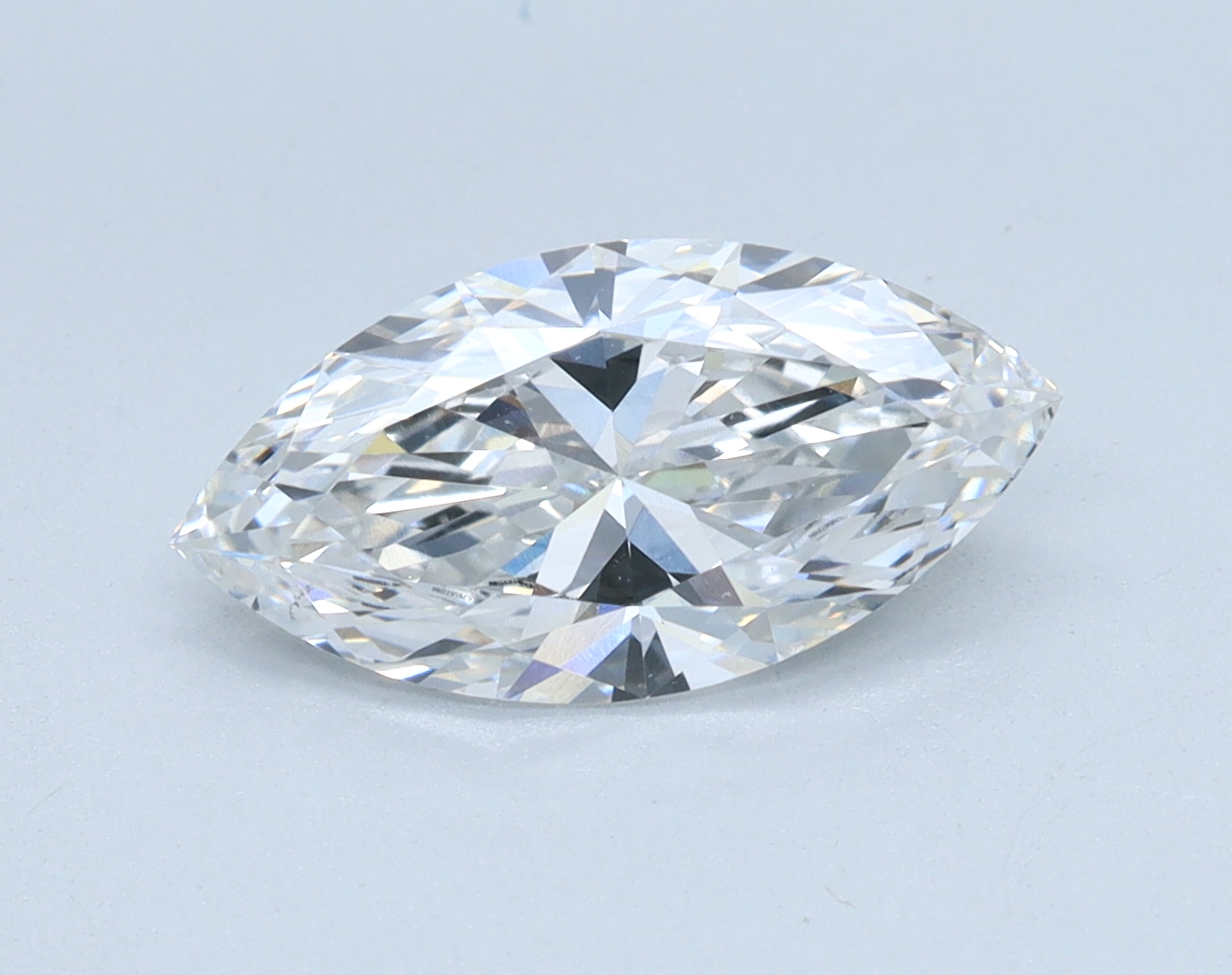 1.6 carat Marquise lab grown diamond, E color, VS1 clarity
