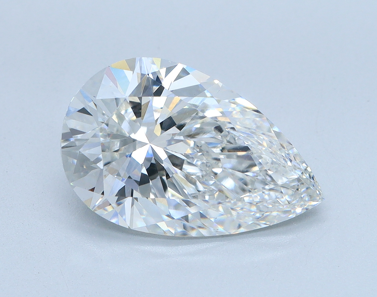 3.5 carat Pear lab grown diamond, E color, VS1 clarity