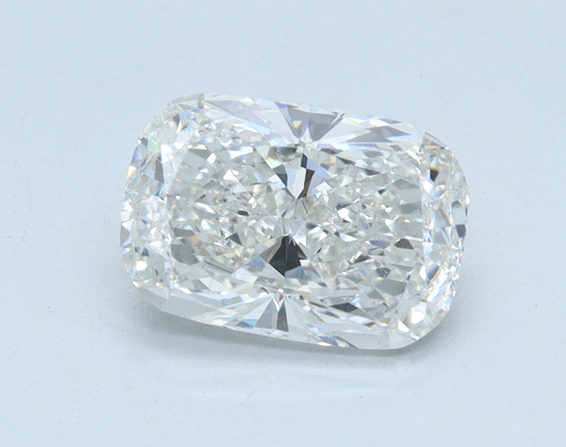 1.51 carat Cushion lab grown diamond, F color, VS1 clarity
