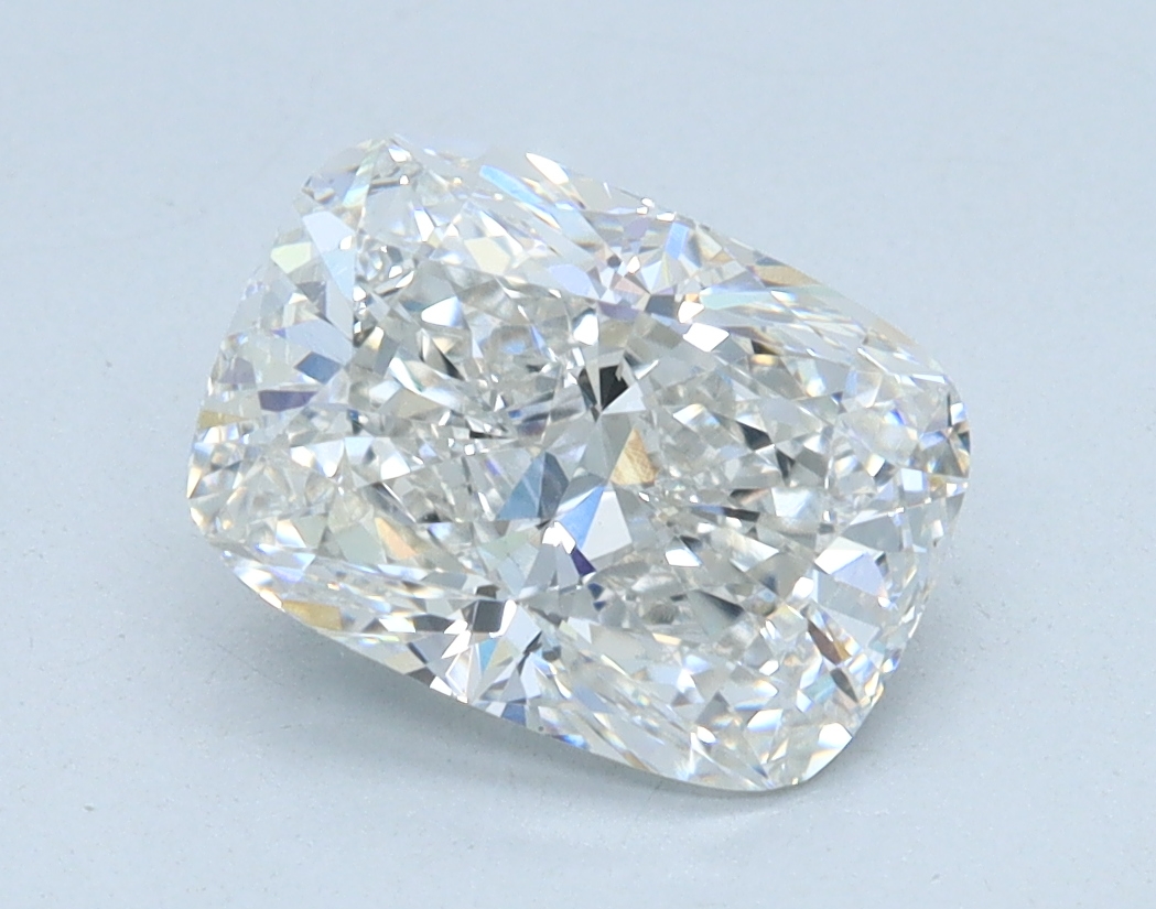 1.62 carat Cushion lab grown diamond, F color, VS1 clarity