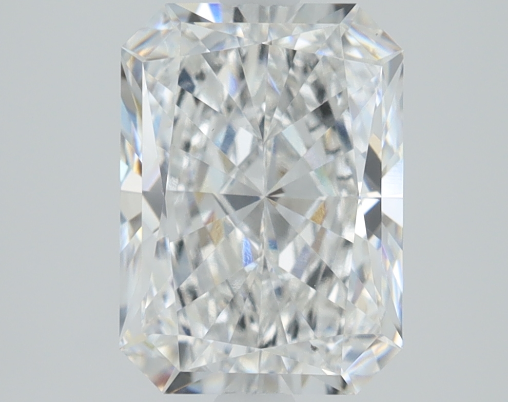 2.17 carat Radiant lab grown diamond, D color, VS1 clarity