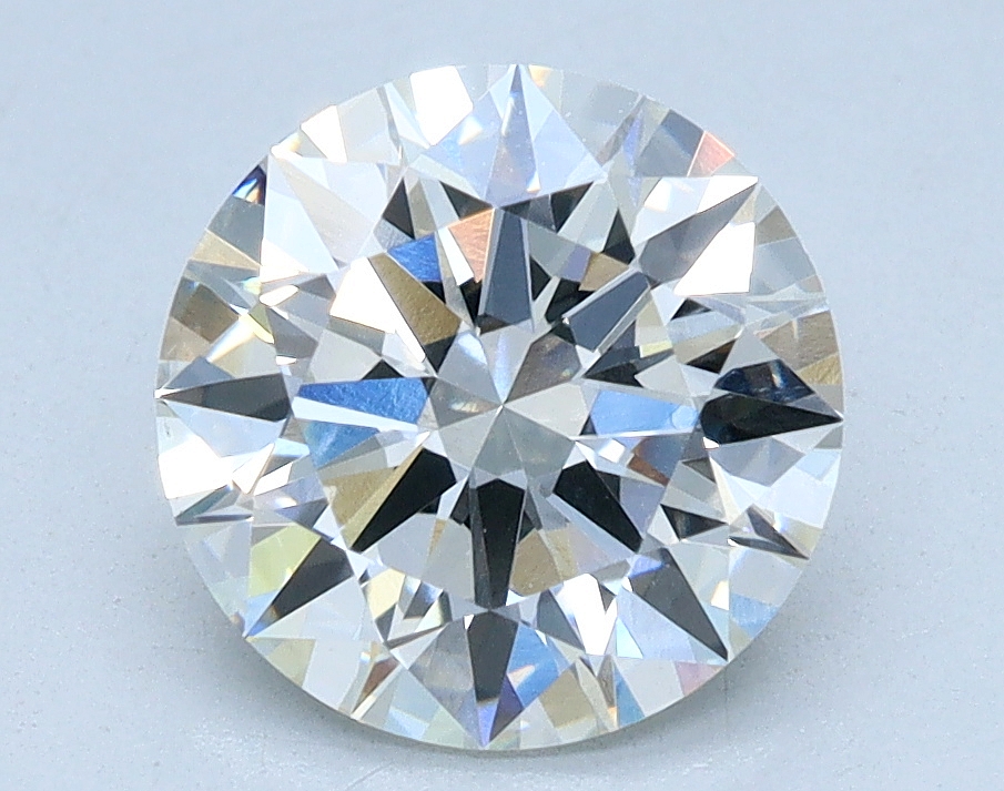 1.57 carat Round lab grown diamond, G color, VS1 clarity, Ideal cut