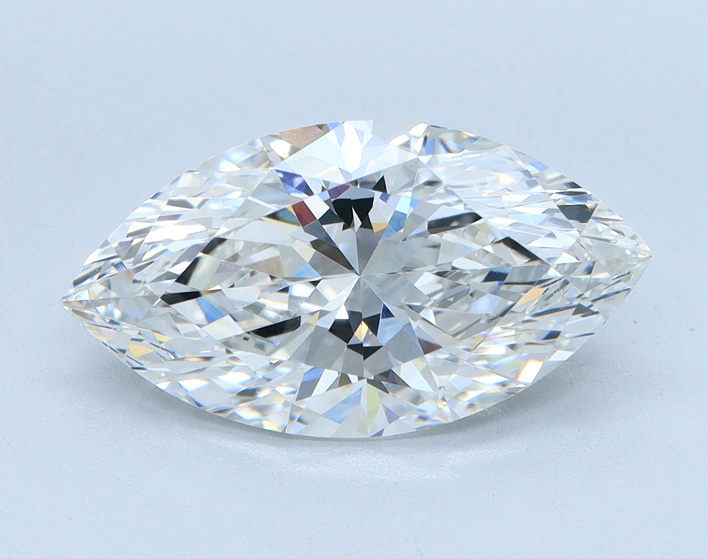 3.04 carat Marquise lab grown diamond, F color, VVS2 clarity