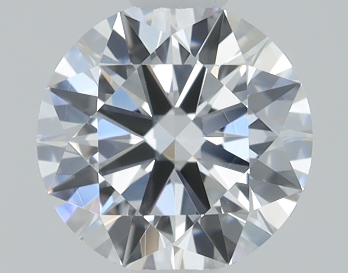 0.71 carat Round lab grown diamond, D color, VVS1 clarity, Excellent cut
