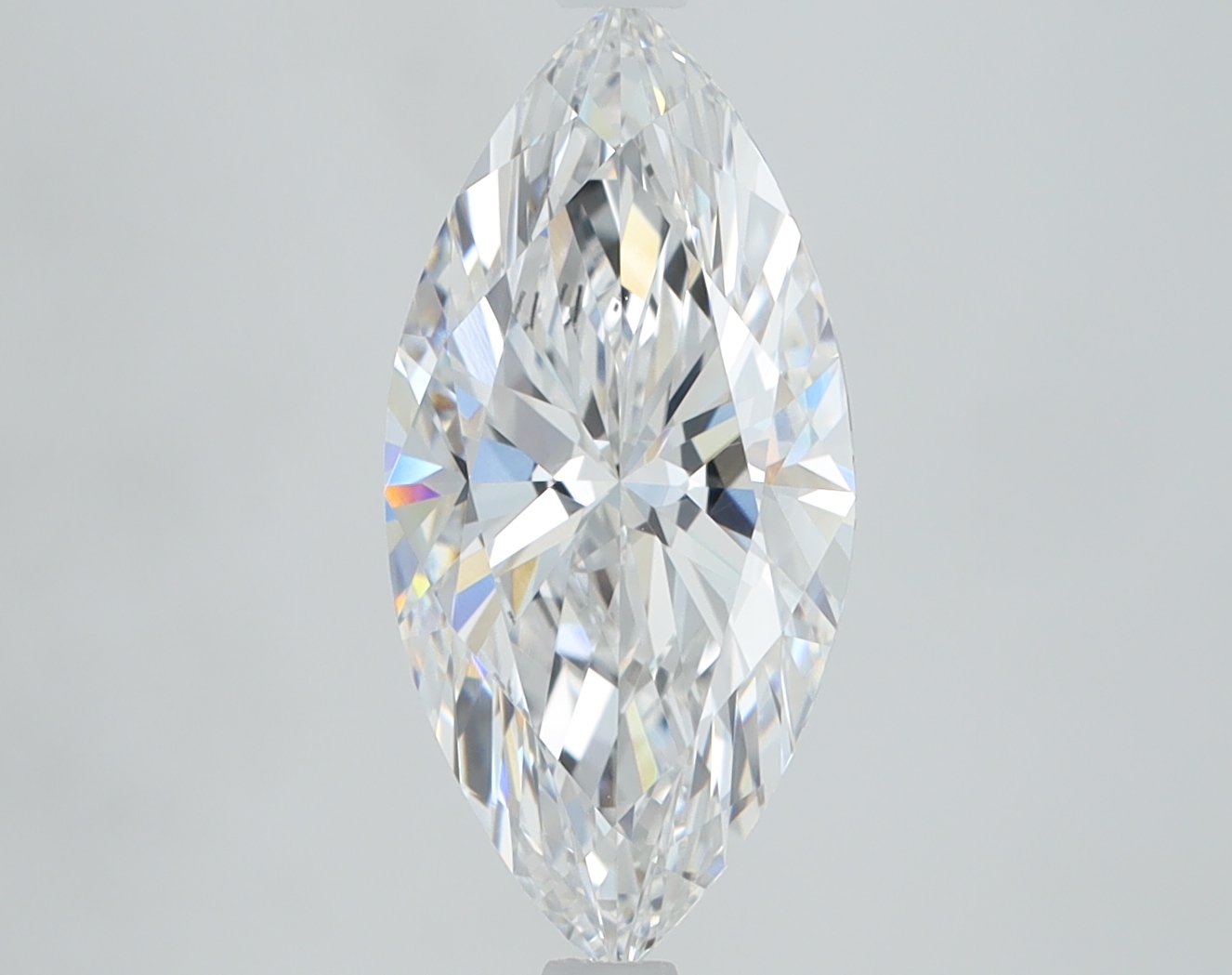 1.74 carat Marquise lab grown diamond, E color, VVS2 clarity